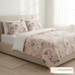 Gulistan: The Rose Garden Organic Cotton Duvet Cover Ensemble