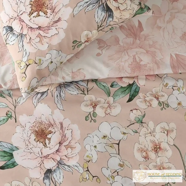 Gulistan: The Rose Garden Organic Cotton Duvet Cover Ensemble