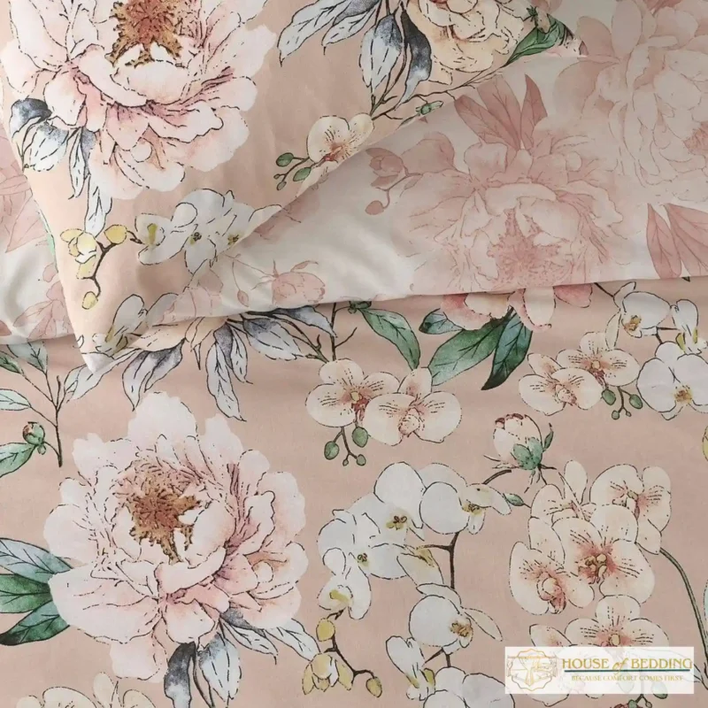 Gulistan: The Rose Garden Organic Cotton Duvet Cover Ensemble