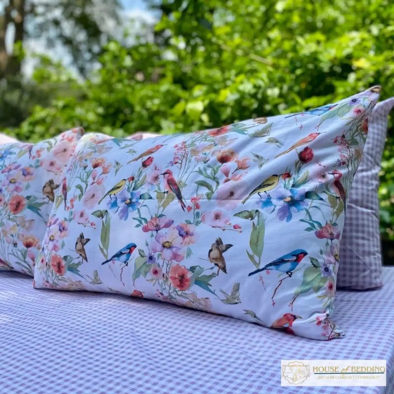 Mughal Bagh: A 6-Pc Royal Duvet Cover Ensemble