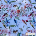 Mughal Bagh: The Birdsong & Bloom 3-Pc Bedsheet Set