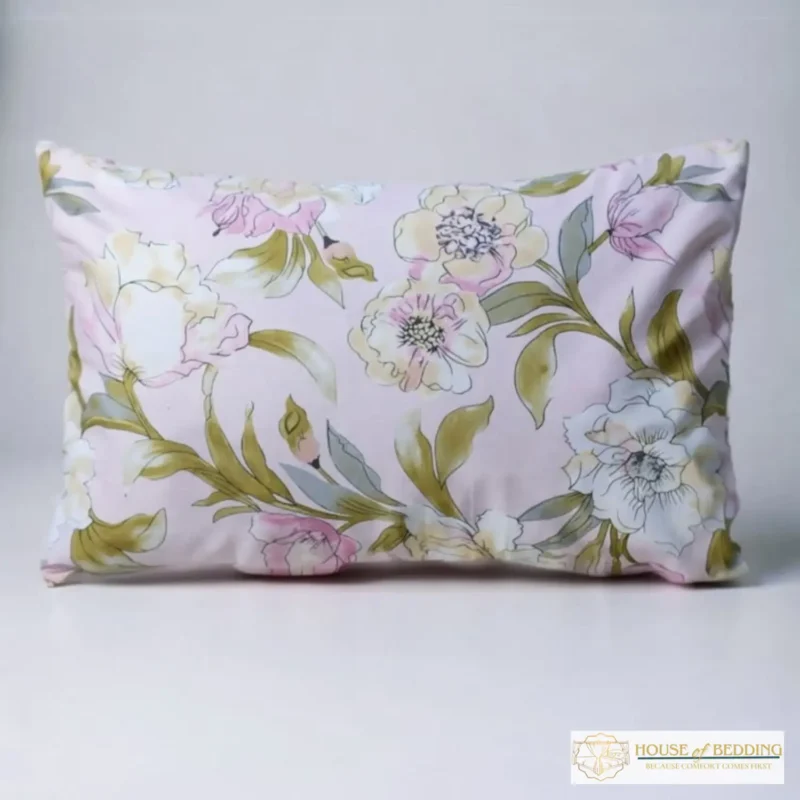 The Blush Eden: 3-Piece Romantic Bedsheet Set