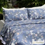 The Periwinkle Charm: 6-Piece Cozy Razai Set