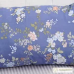 Periwinkle Charm: A 6-Piece Luxury Duvet Cover Ensemble