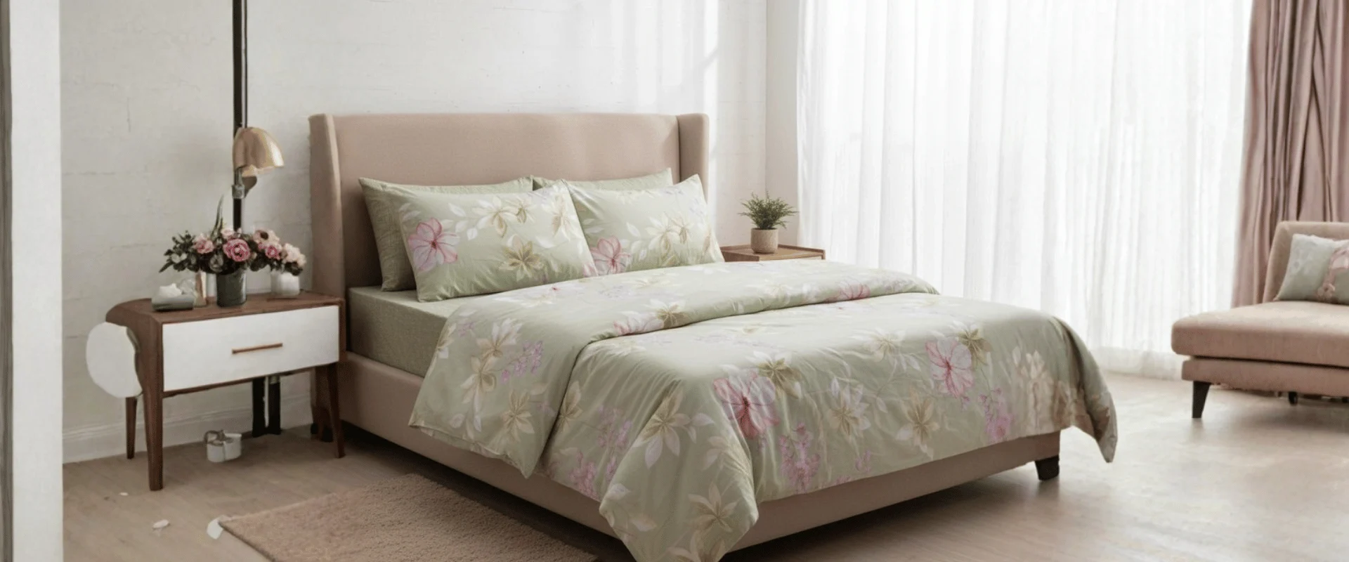 Export-Quality Cotton Comforter Sets | All-Season Comforter Sets