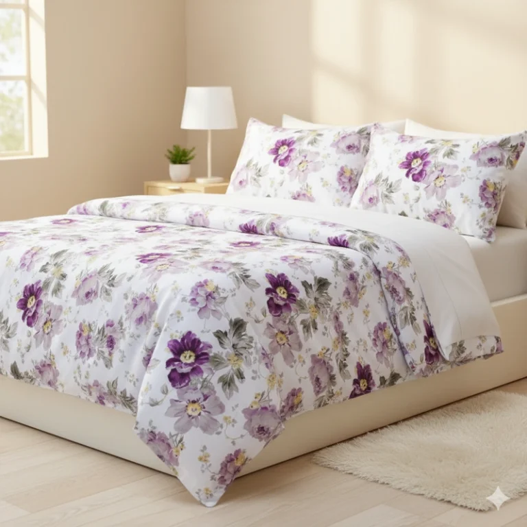 Experience Silky Luxury: Cotton Sateen Bedsheets | HOB
