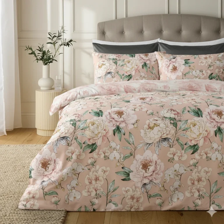 Bloom Your Room: Stunning Floral Printed Bedsheets | HOB