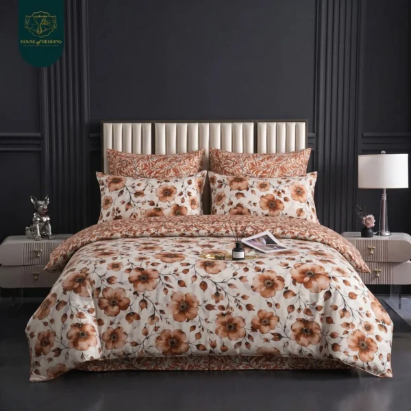 Hunza Valley Emerald Botanical 6-Pc Duvet Cover
